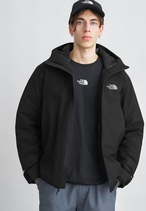 RANGE HOODED JACKET - Gewatteerde jas - black