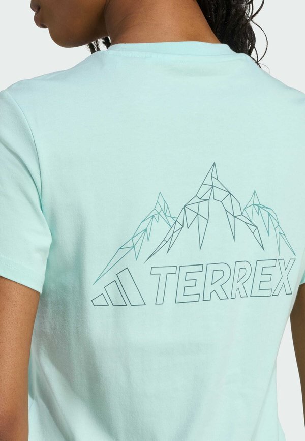 GRAPHIC - Print T-shirt - semi flash aqua3