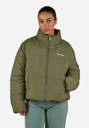GEORGIA PUFFER JACKET - Winter jacket - mud olive