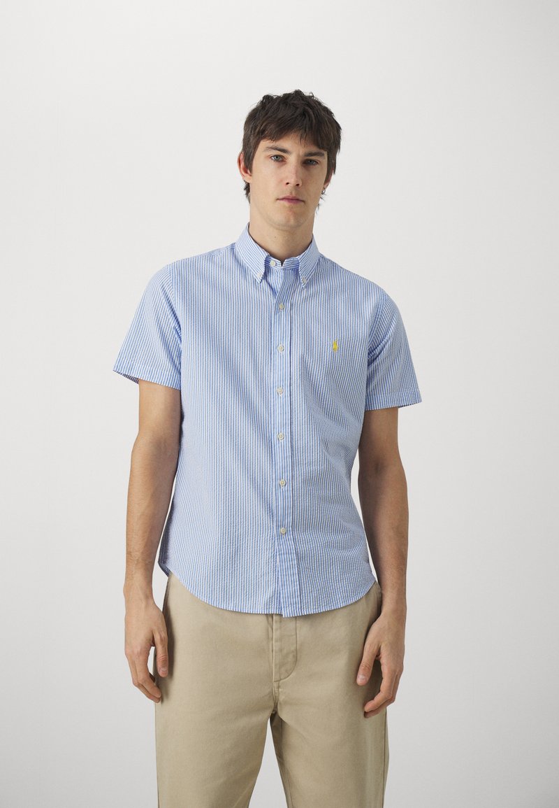 Next REGULAR FIT SHORT SLEEVE - Camisa - Blue/azul