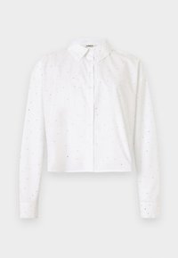 ONLLOLA LIFE EMBELIS SHIRT - Bluza s gumbima - bright white
