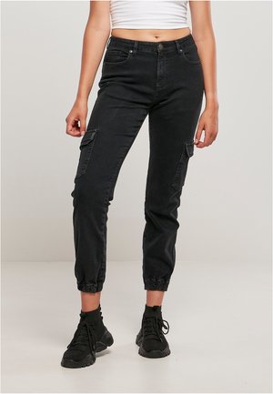 Relaxed fit jeans - black