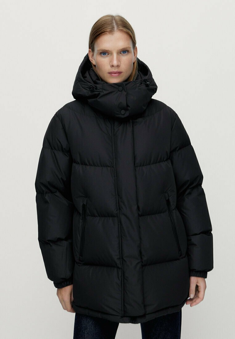 Massimo Dutti Veste d'hiver - black 