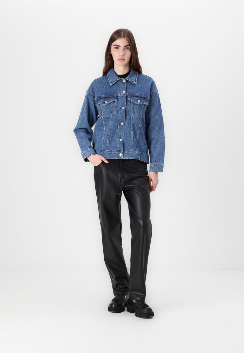 Vero Moda Veste En Jean Oversize VMTESSA - Veste Denim Femme Élégante Et Confortable