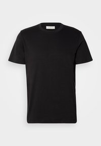 LOGO TAPE TEE - T-shirts - black