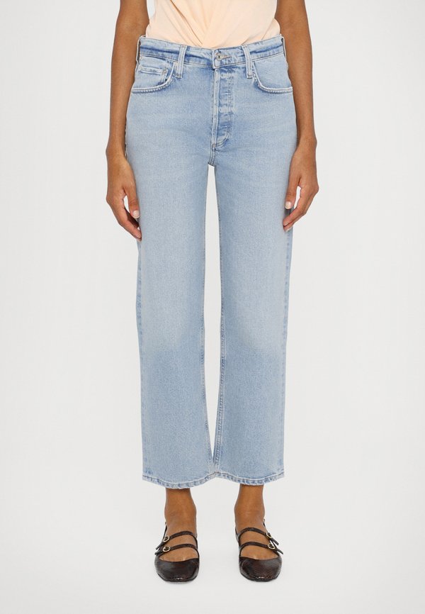 DELFINA - Straight leg jeans - indigo