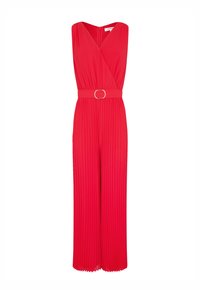Morgan LOOSE WITH PLEATED LEGS - Jumpsuit - rouge moyen