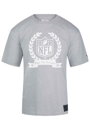 NFL WHITE SHIELD FROM THE ARCHIVES - Print T-shirt - grau