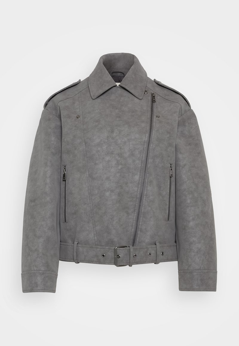 Jachetă din imitație de piele