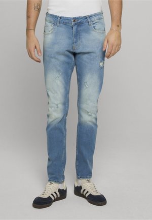 SLIGHTLY RIPPED  - Vaqueros slim fit - blue