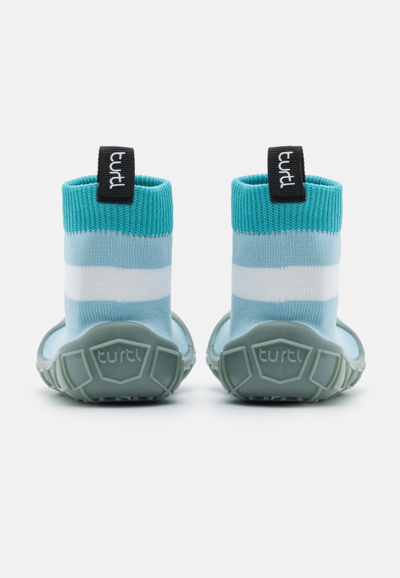 Turtl Socks In A Shell Unisex Chaussons Pour Bebe Surf Bleu Zalando Fr