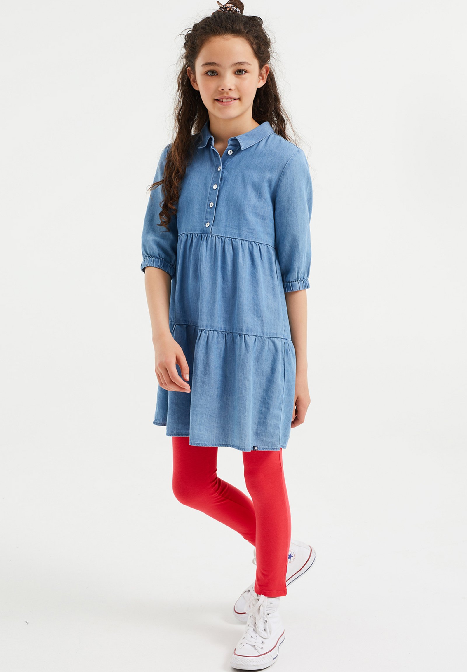 WE Fashion MEISJES SKINNY FIT - Legging - salmon pink/zalmroze - Zalando.nl