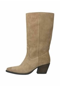 Cowboy/Biker boots - taupe