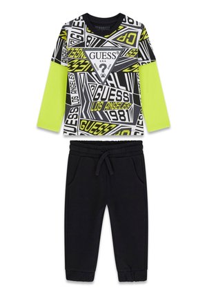 UND HOSEN-SET - Jogginghose - mehrfarbig schwarz