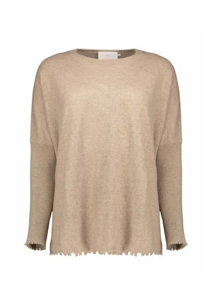 MAGLIONE PONCHO  - Pullover - cammello
