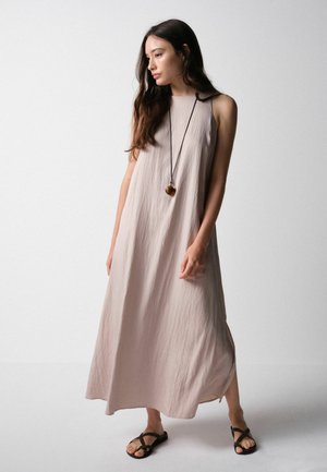 THE SET, REGULAR FIT - HALTER NECK MAXI DRESSES 2 PACK - Maxikjoler - taupe brown chocolate brown