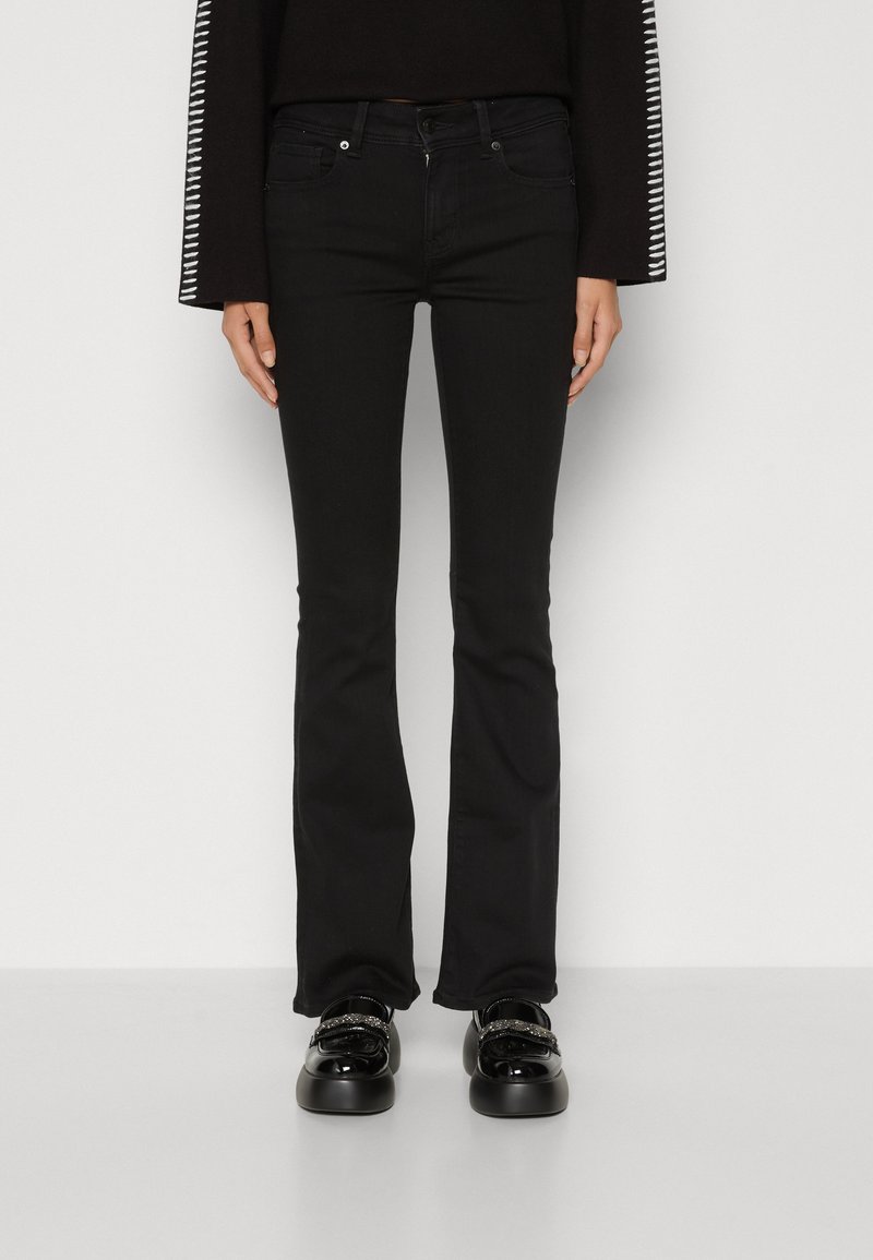 American Eagle KICK Jean bootcut black wash/noir ZALANDO.FR