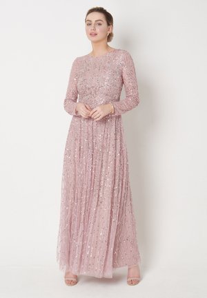 EMBELLISHED SEQUINS MODEST  - Galajurk - frosted pink