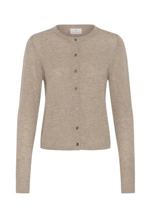 Kaffe, KACASHIE CARDIGAN - Gilet - beige melange