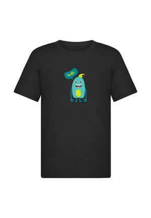 MONSTER HELLO - T-Shirt print - black
