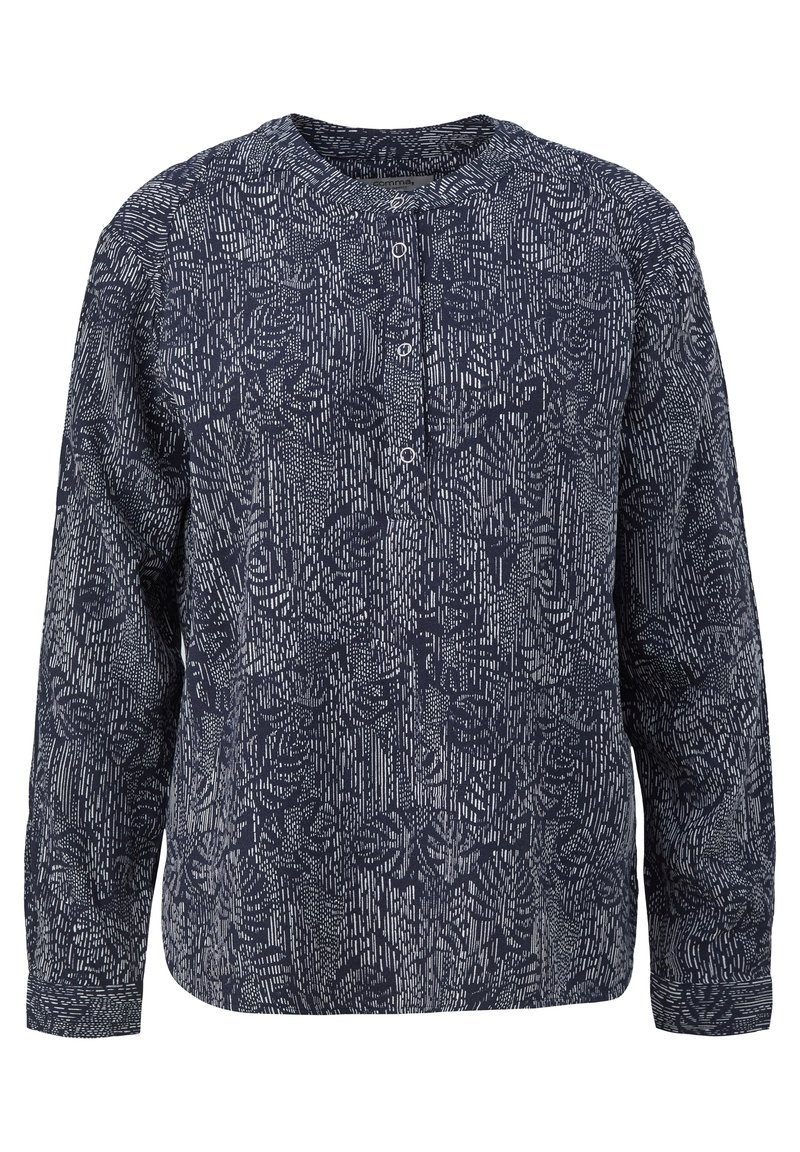 comma casual identity Blouse donkerblauw comma casual identity Blouse donkerblauw