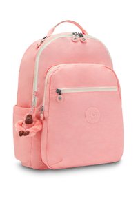 Kipling BACK TO SEOUL LAPTOPFACH - Mochila escolar - pink candy combo