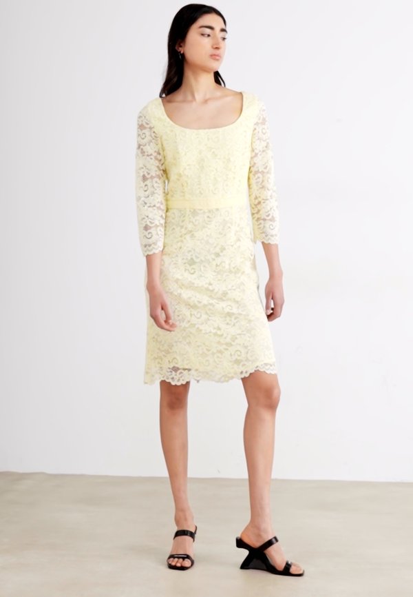 Cocktail dress / Party dress - bright vanilla3