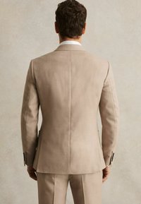 Reiss REGULAR FIT - VENUS DOUBLE BREASTED  - Ülikonnapintsakud - oatmeal brown