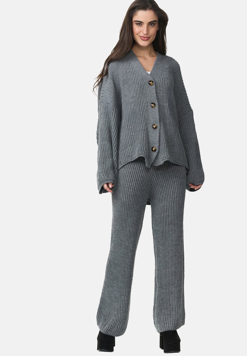Elara SET - Gilet - grau