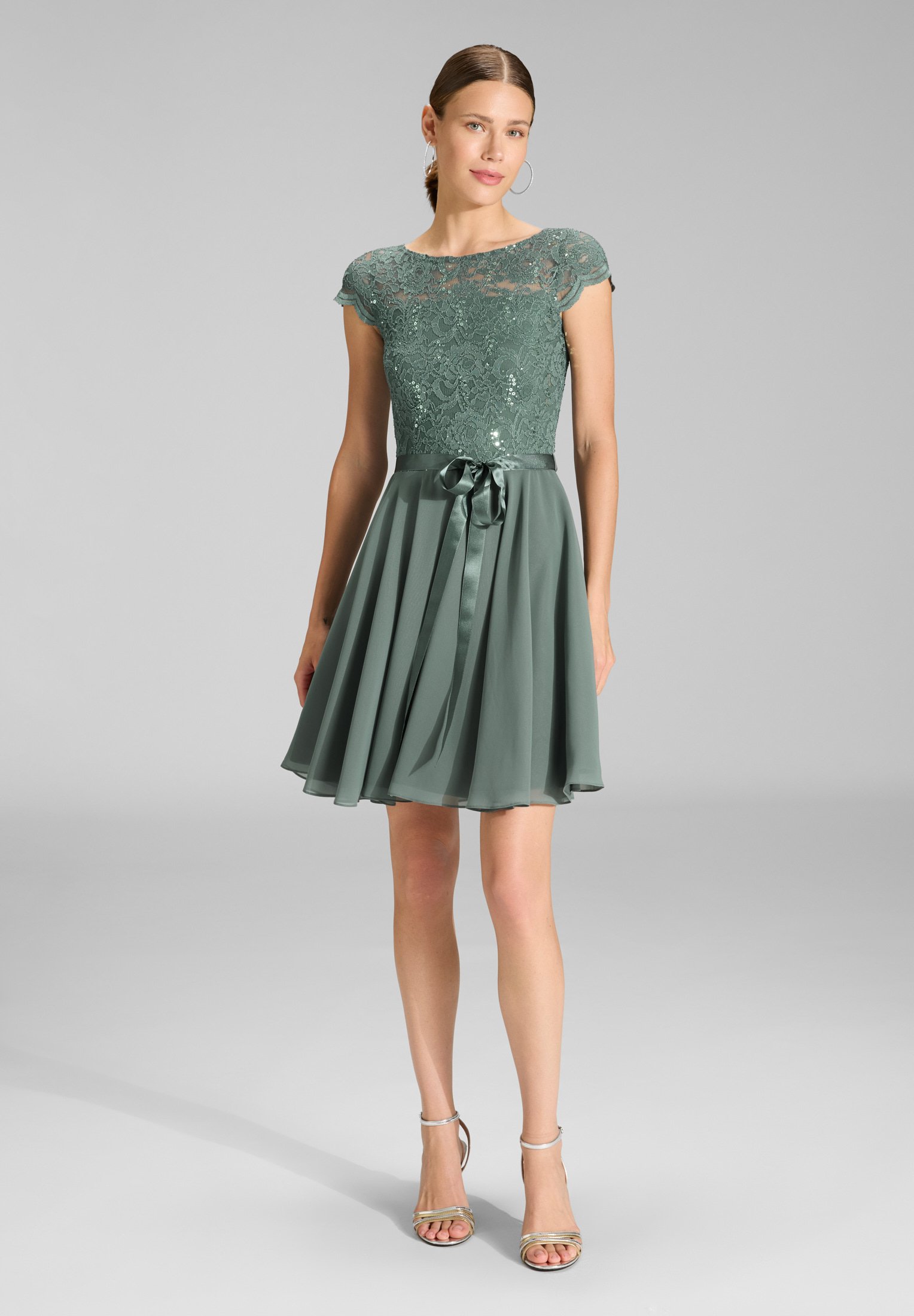 Swing Cocktail dress / Party dress - turquoise/mint - Zalando Swing Cocktail dress / Party dress - turquoise/mint - Zalando