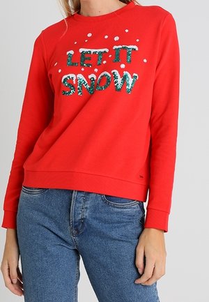 Sweatshirt - red
