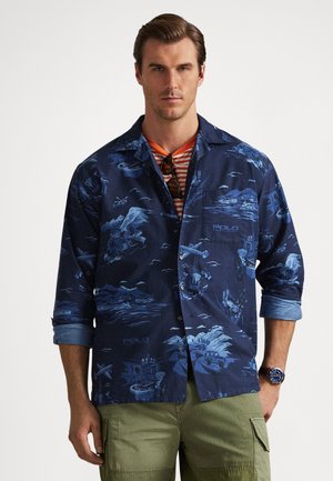 POLO BEAR OXFORD CAMP SHIRT - Pluus - spy bear