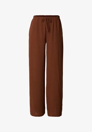 Urban Classics, STRUCTURED WIDELEG - Trousers - cinnamonbrown
