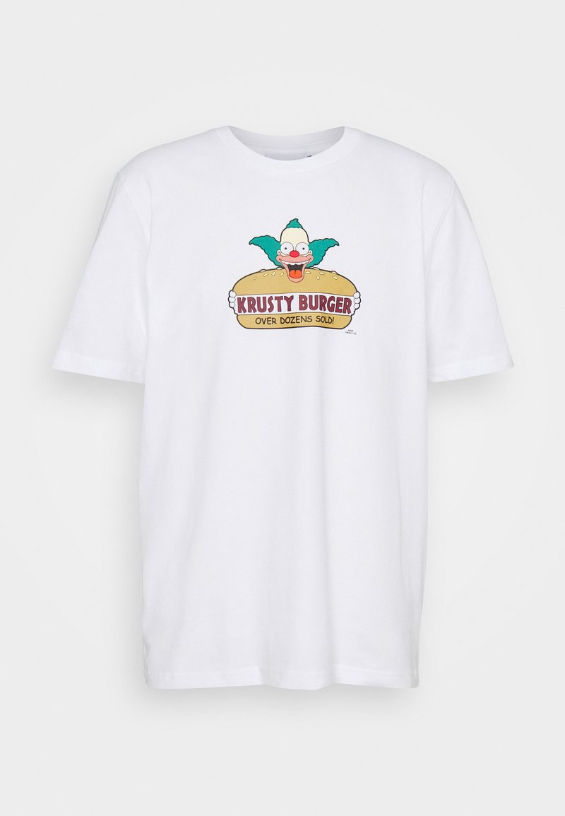 Originals THE SIMPSONS KRUSTY - Camiseta estampada - white/blanco - Zalando.es