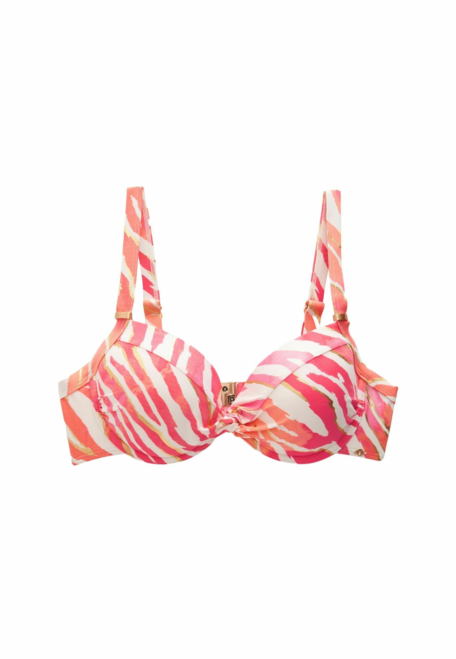 Next SHAPING PADDED WIRED STANDARD - Bikini top - pink foil