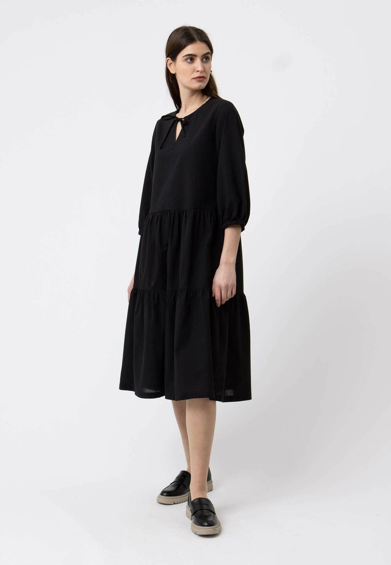Damen Freizeitkleider | Lana Organic FJOLA Freizeitkleid schwarz - RY95546 Damen Freizeitkleider | Lana Organic FJOLA Freizeitkleid schwarz - RY95546
