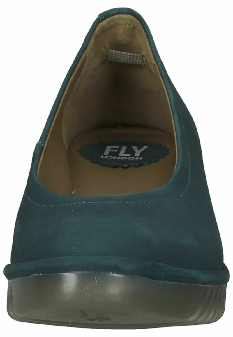 Damen Klassische Pumps | Fly London Keilpumps teal/türkis - SN93330 Damen Klassische Pumps | Fly London Keilpumps teal/türkis - SN93330