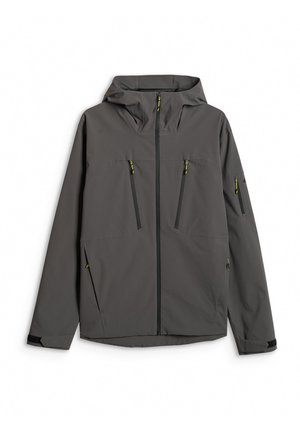4F, 4F KURTKA PRZEJŚCIOWA MEMBRANA 8000 MĘSKA - CZARNA L - Outdoorjas - middle grey