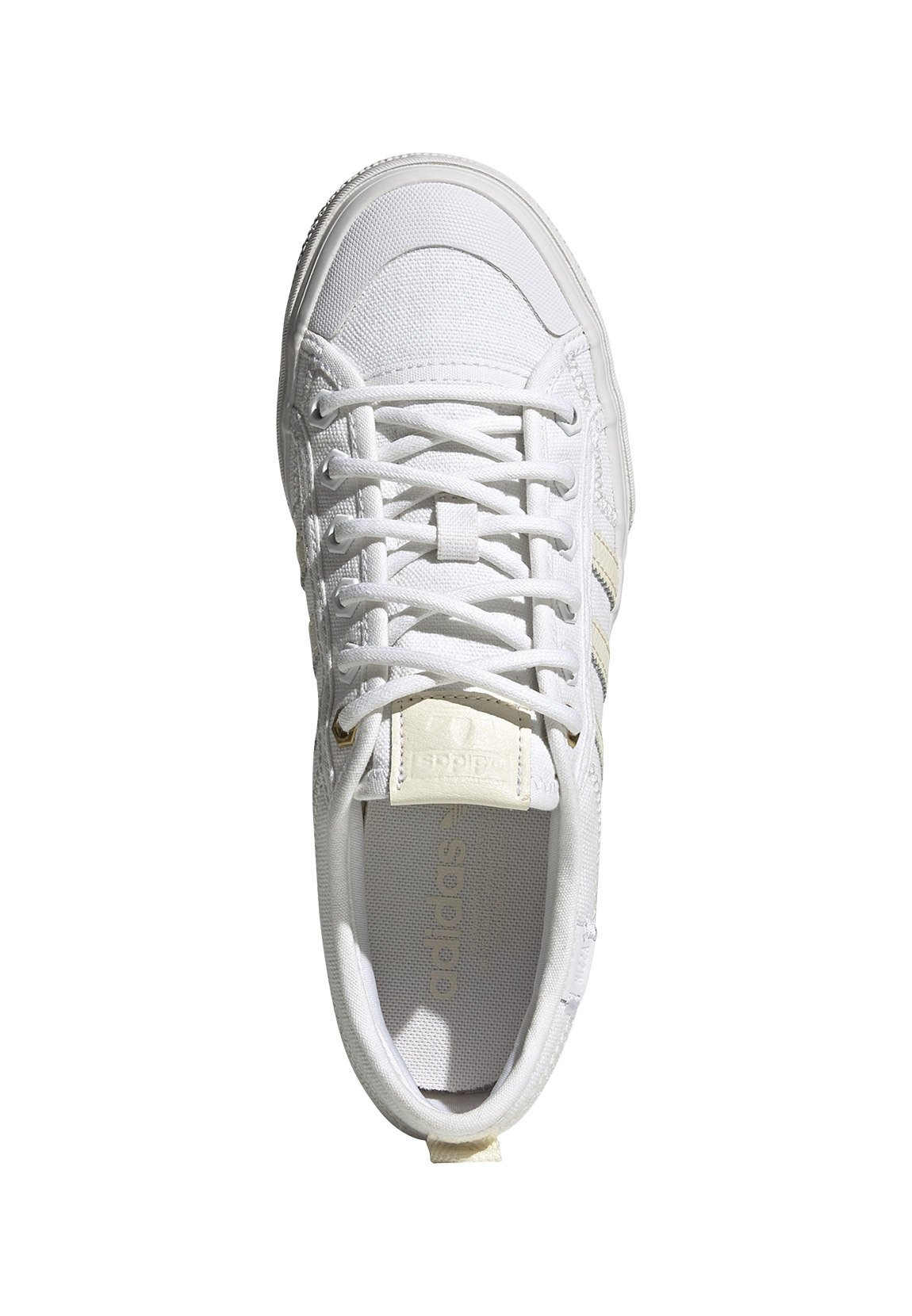 adidas Originals NIZZA - Sneakers laag - white/wit - Zalando.nl