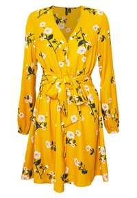 Vero Moda Abito a camicia - dark yellow