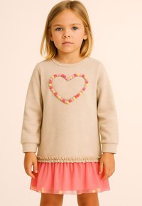DANAMADE DLEXY - Jerseykleid - creme