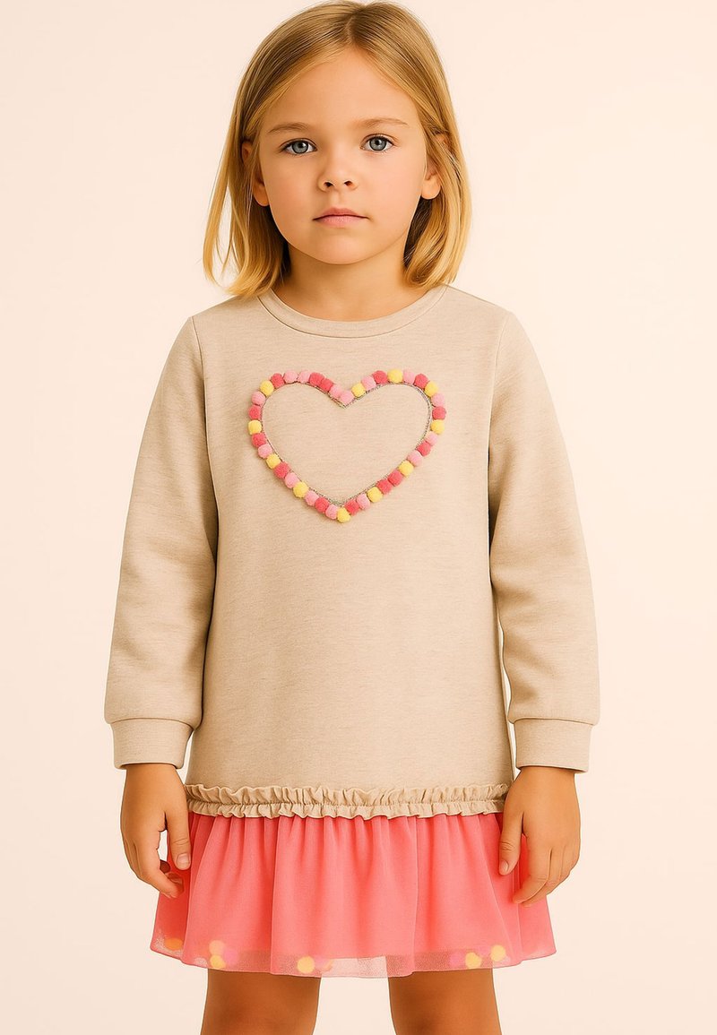 DANAMADE DLEXY - Jerseykleid - creme