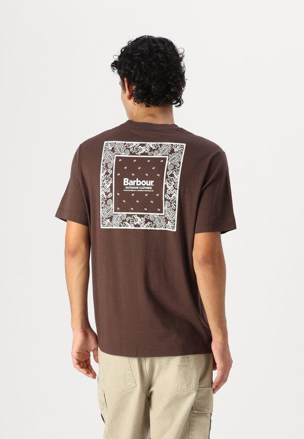 THORNLEY RELAXED FIT GRAPHIC  - Print T-shirt - bitter chocolate3