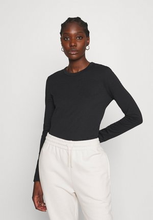 Long sleeved top - black