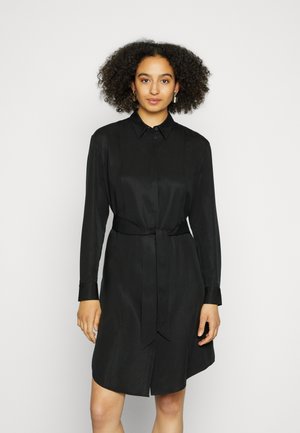 SHIRT DRESS - Vestido informal - black