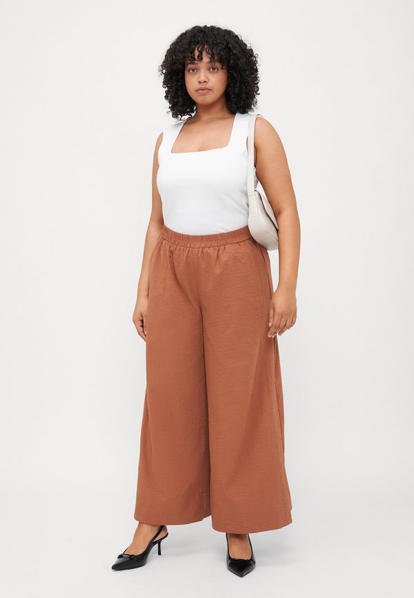 CARJUNE  - Trousers - coconut shell2