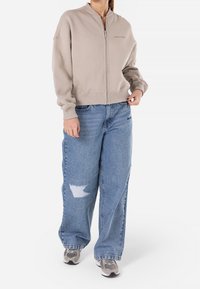 Pegador Sudadera con cremallera - grey