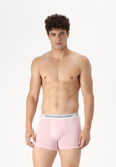 Polo Ralph Lauren TRUNK 3 PACK - Ozke boksarice - white/pink/navy