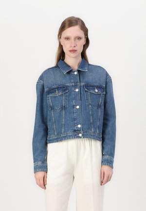 TRUCKER JACKET - Denim jacket - navy