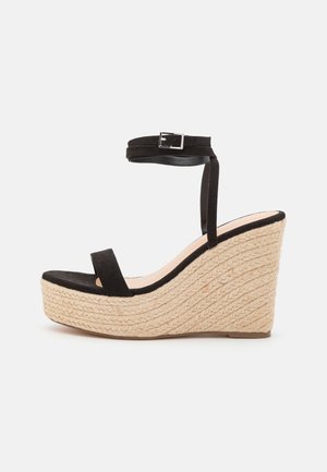 Sandaler med høye hæler - black